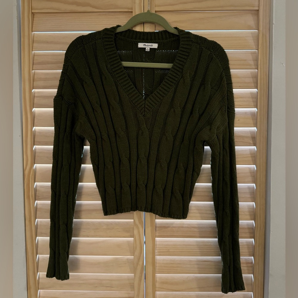 Green Madewell sweater